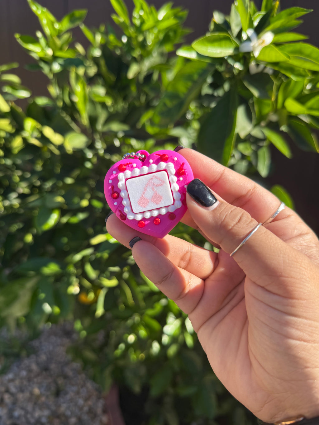 Valentine’s Day Dream Code Heart Keychains | Tamagotchi Keychain| Trinket