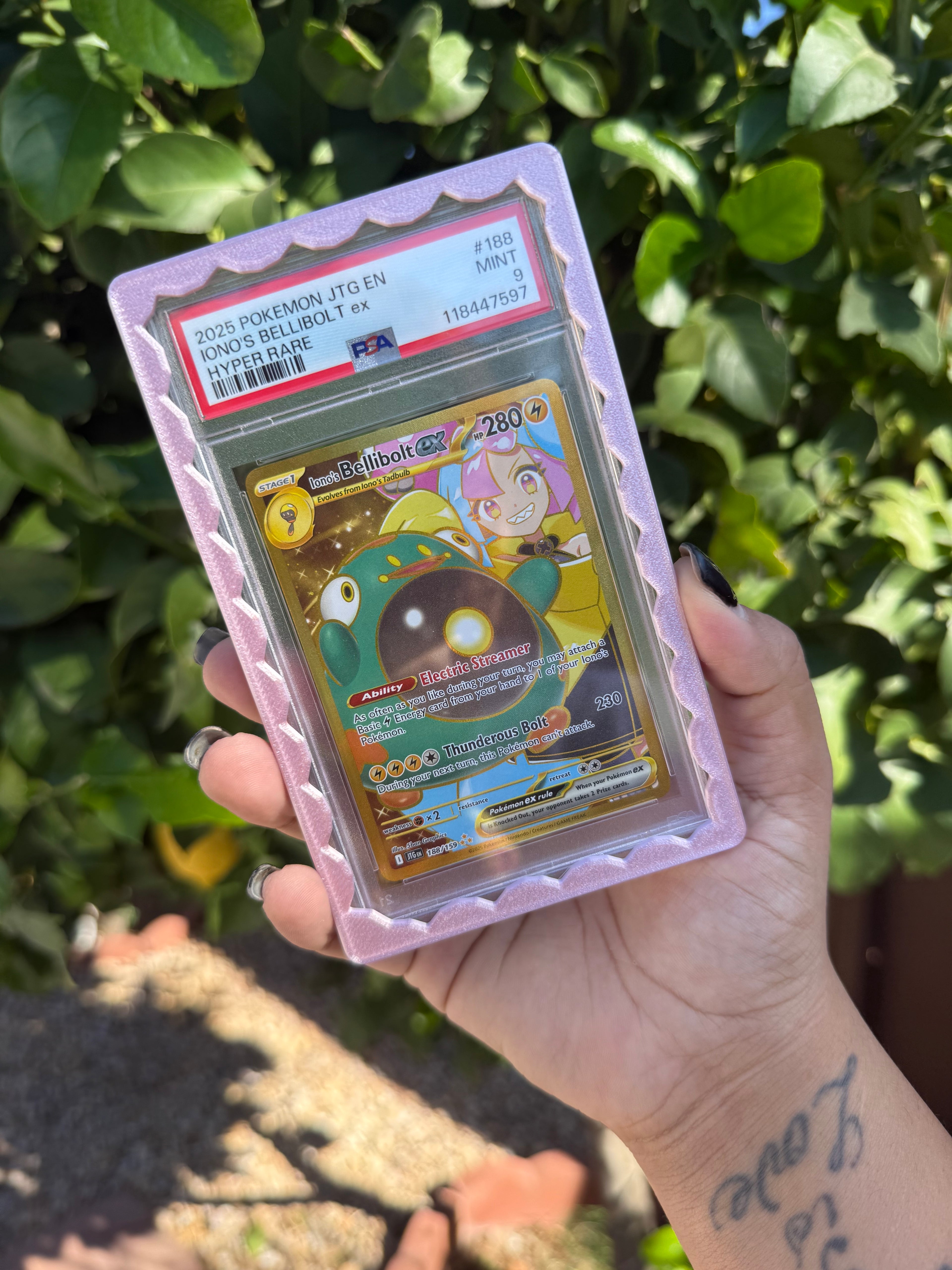 Pokémon Slab Display Border | 3D Printed Frame for PSA & Graded Cards