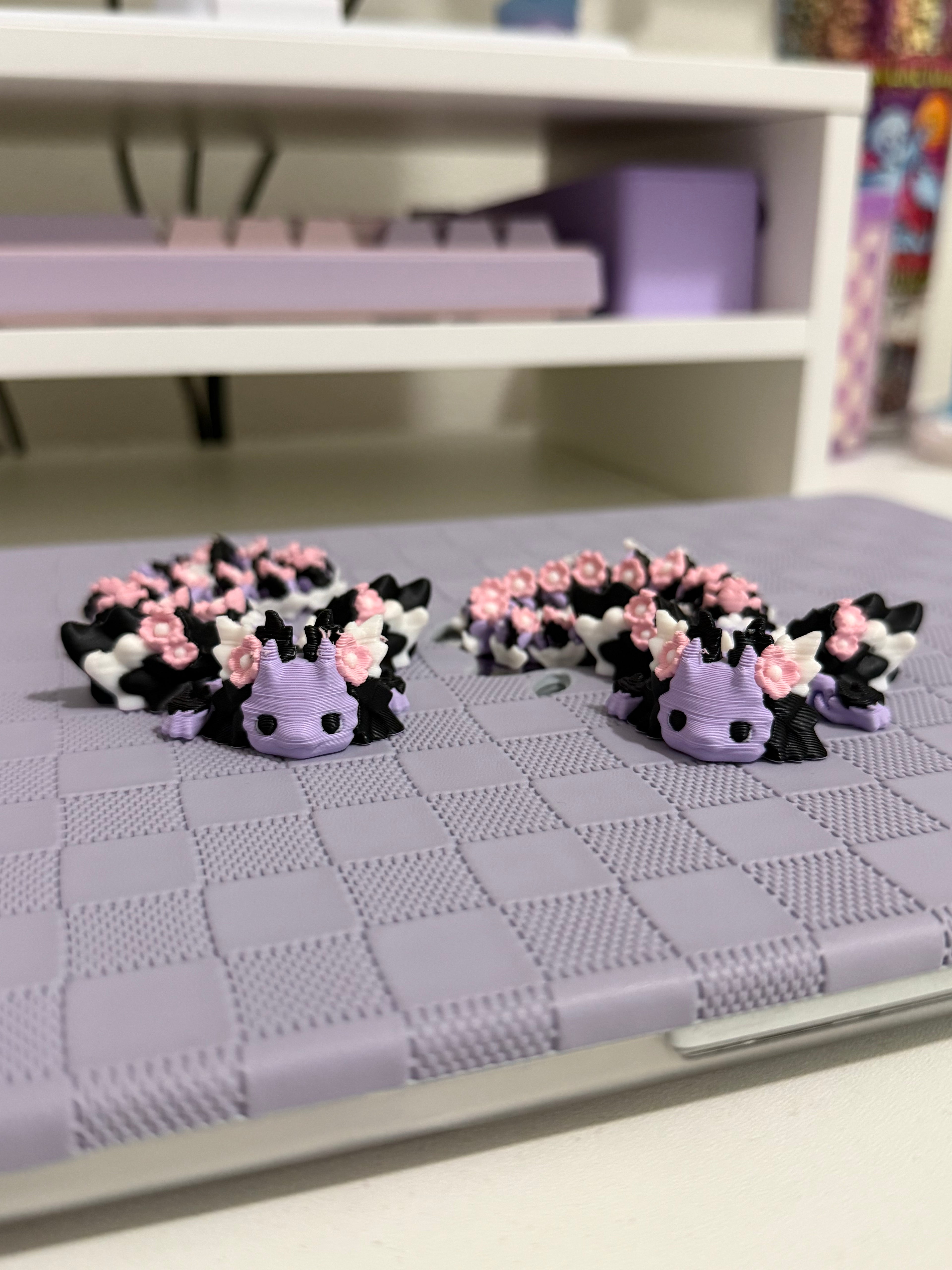 Violet — 3D Printed Kawaii Dragon