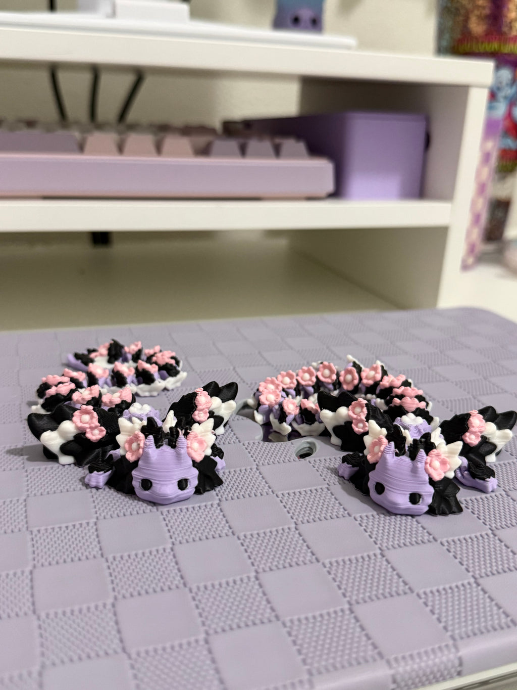 Violet — 3D Printed Kawaii Dragon